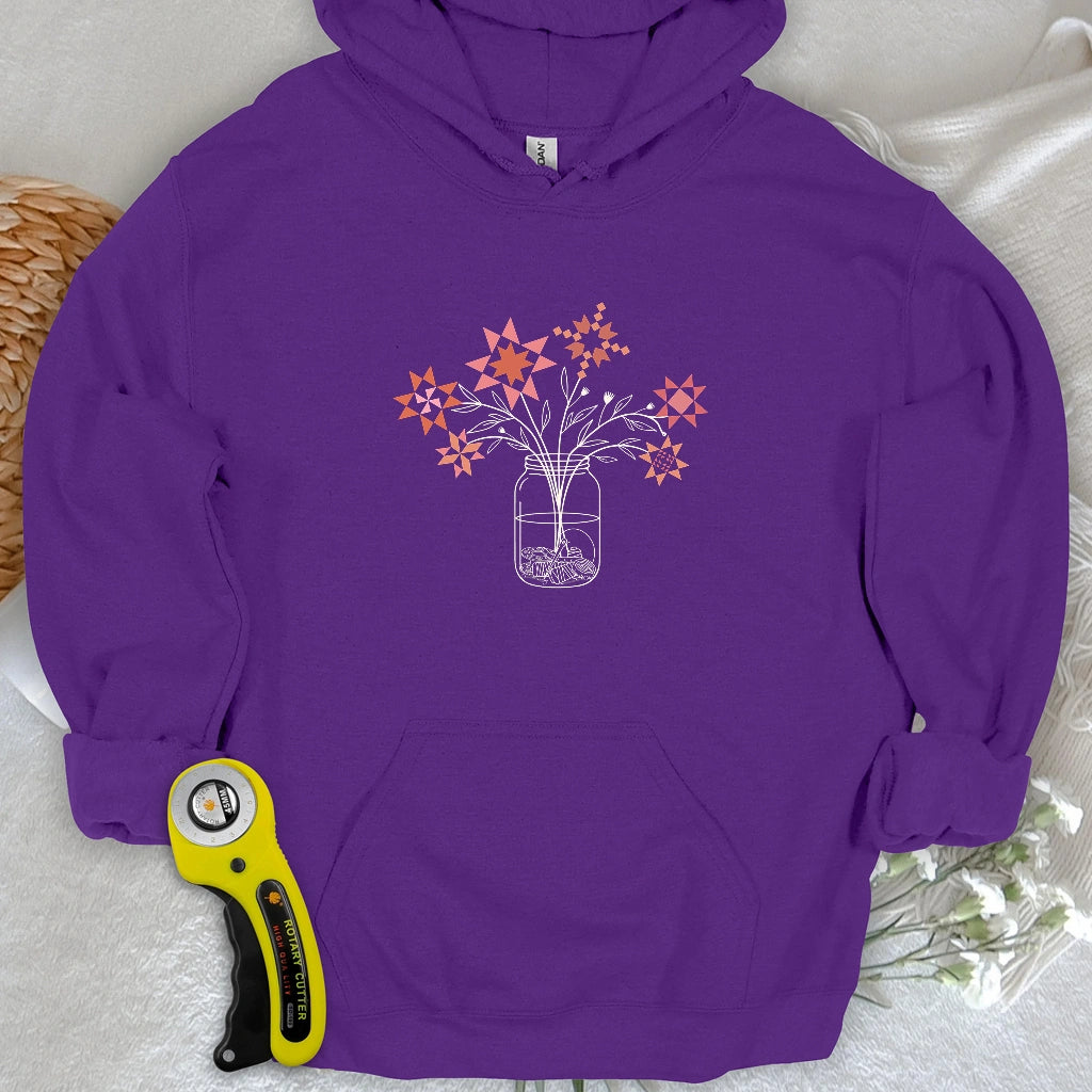 Patchwork Posy Jar Hoodie