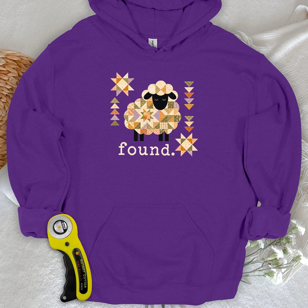 Psalm 23 Patchwork Sheep Hoodie
