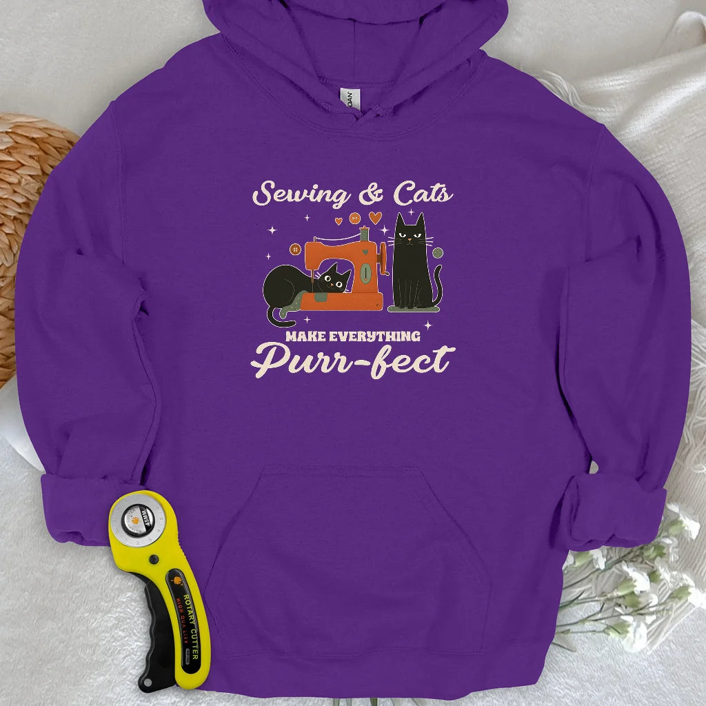 Purr-fect Sewing Hoodie