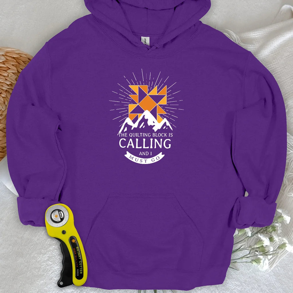 Quilt Block Calling Hoodie