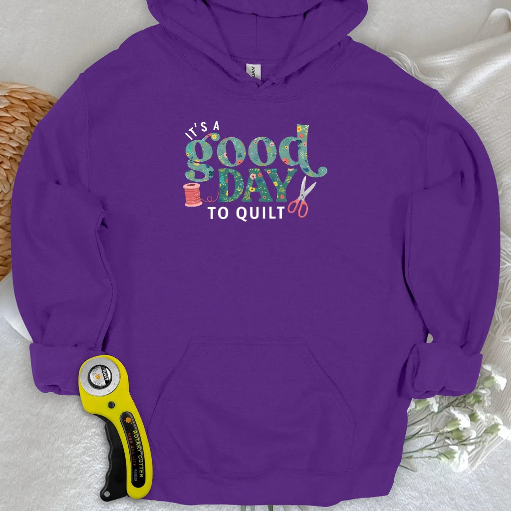 Sweat à capuche Quiltday
