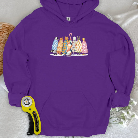 Sweat à capuche matelassé Quilted Souls