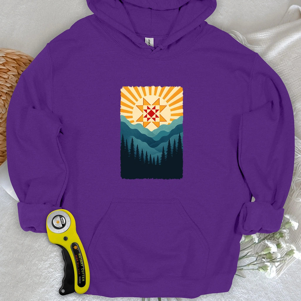 Quilting Sun Hoodie