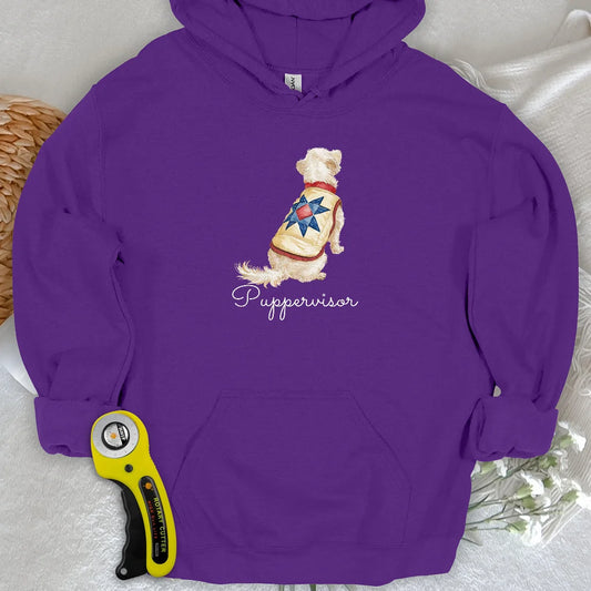 Quilty Pup Star Hoodie