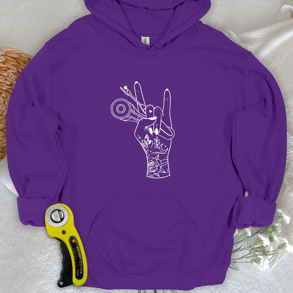 Sewing Rock Hoodie