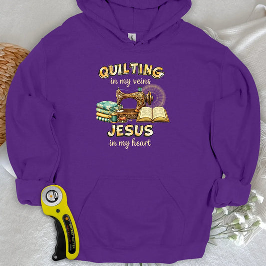 Sewn With Jesus Hoodie