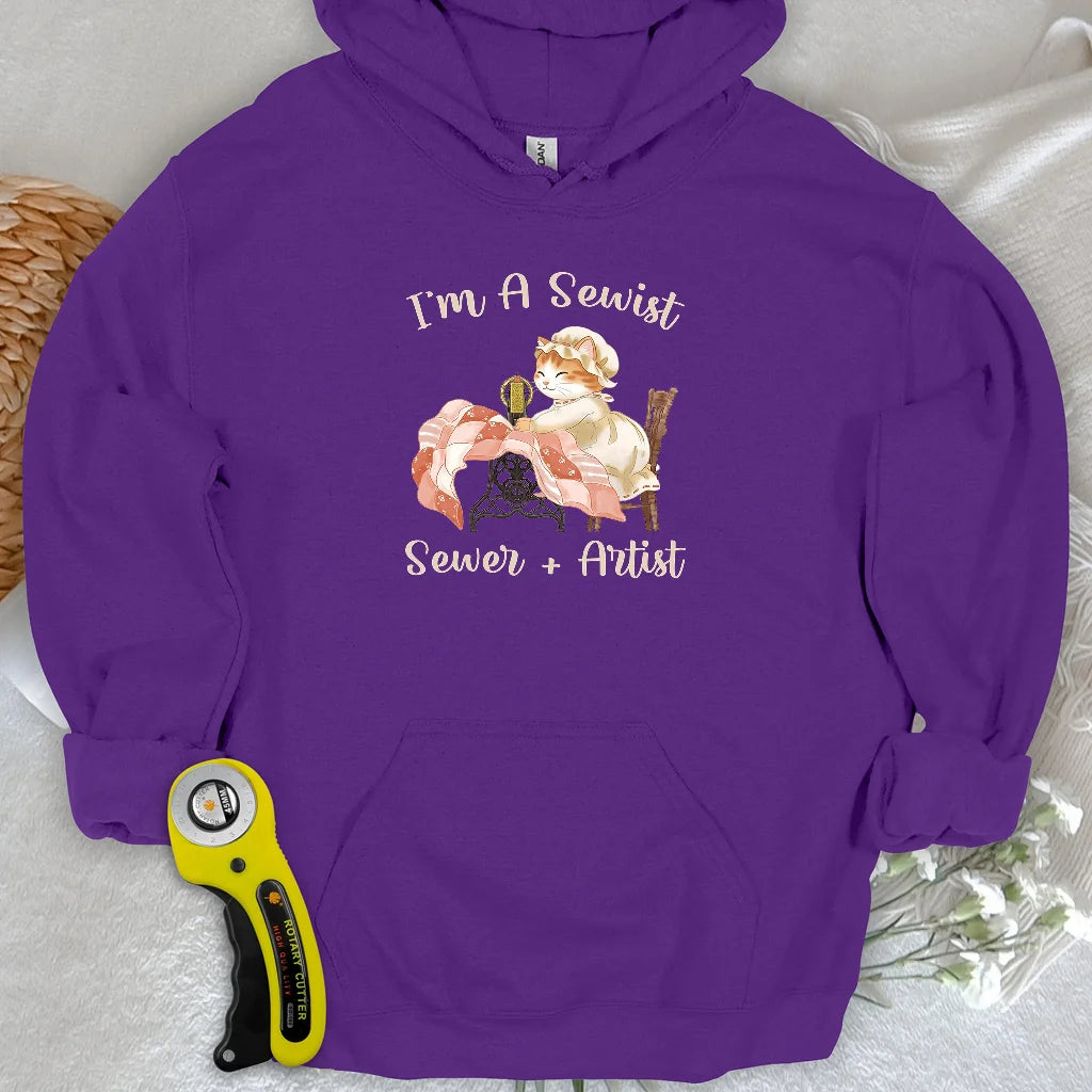 Stitching Serenity Hoodie