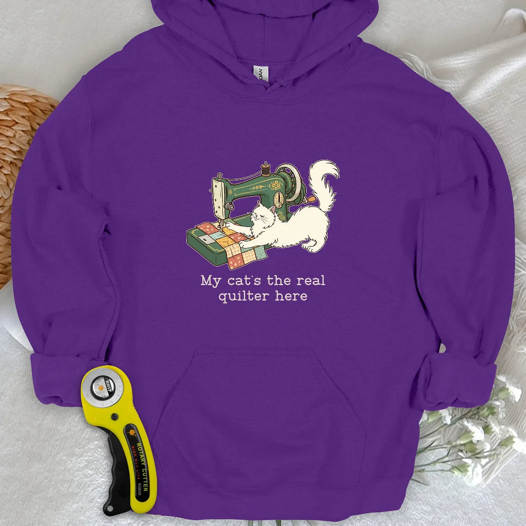 The Purrfect Seamstress Hoodie