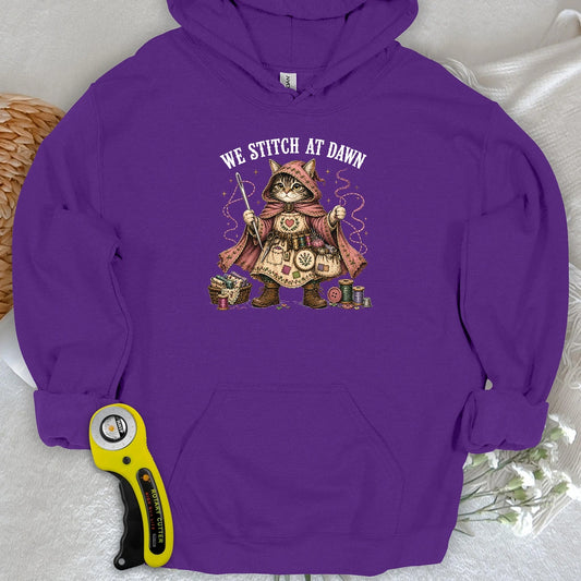 We Stitch At Dawn Hoodie
