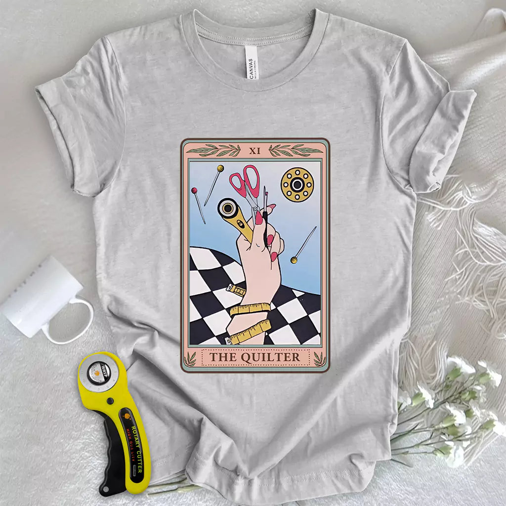 Quilter Tarot T-shirt