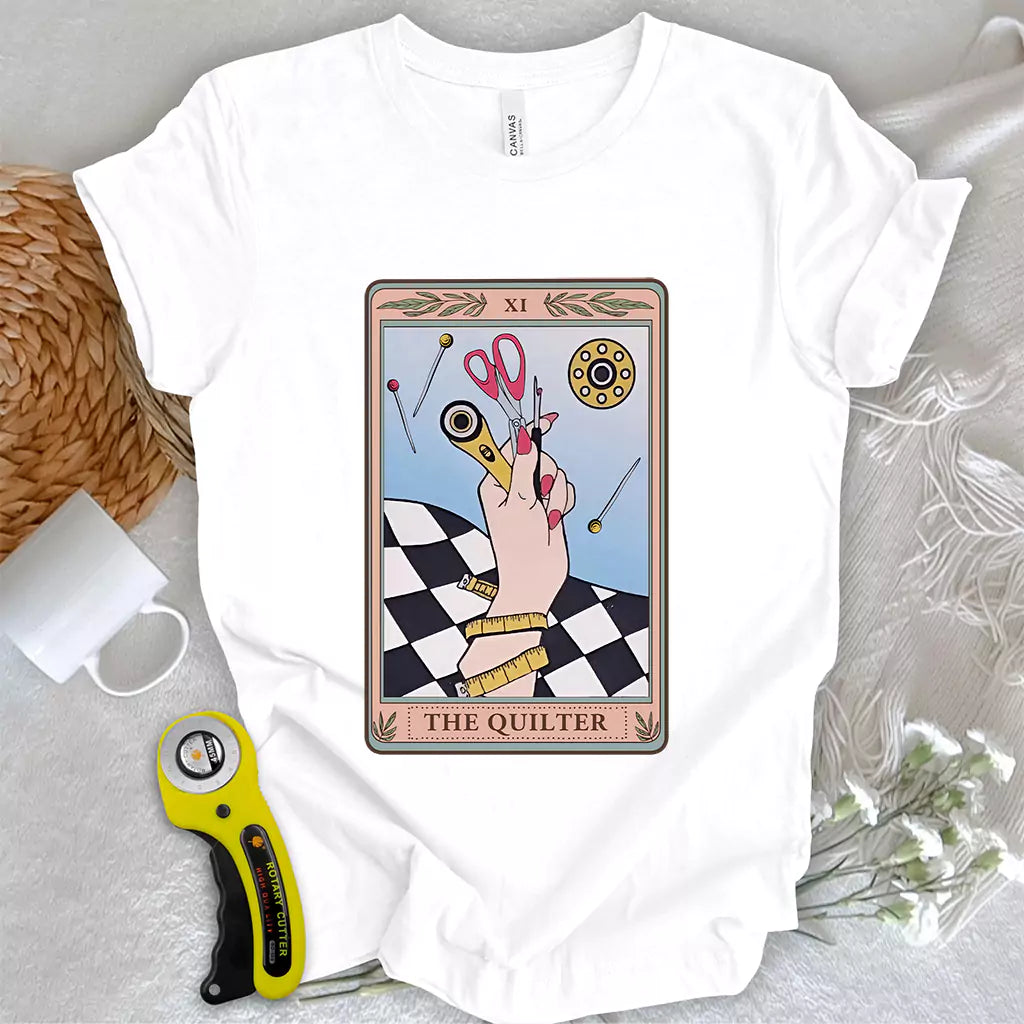 Quilter Tarot T-shirt