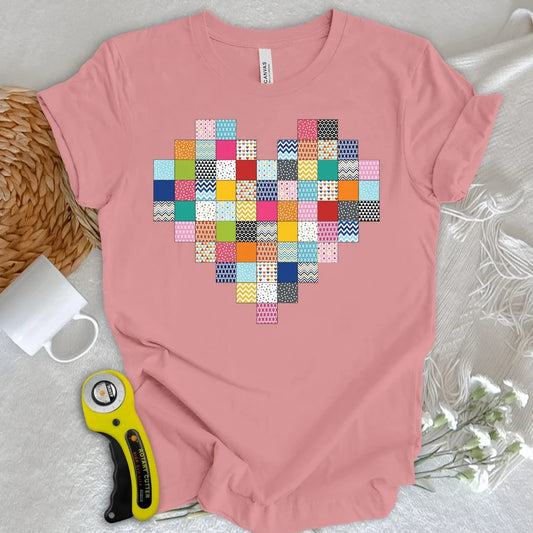 Quilting Heart T-shirt