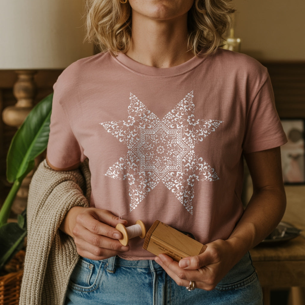 Quilting Mandala T-Shirt