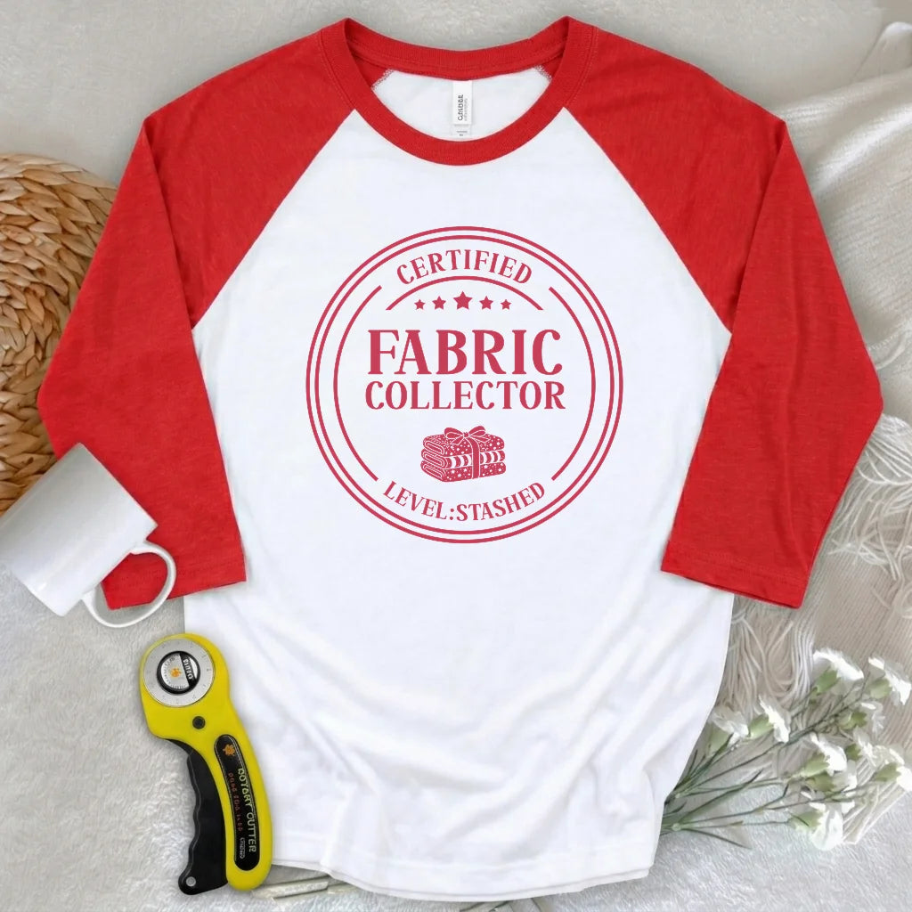 Certified Fabric Collector 3/4 Sleeve T-shirt