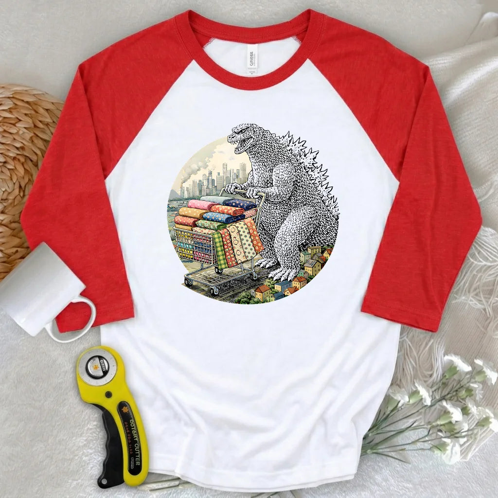 Hoardzilla 3/4 Sleeve T-shirt