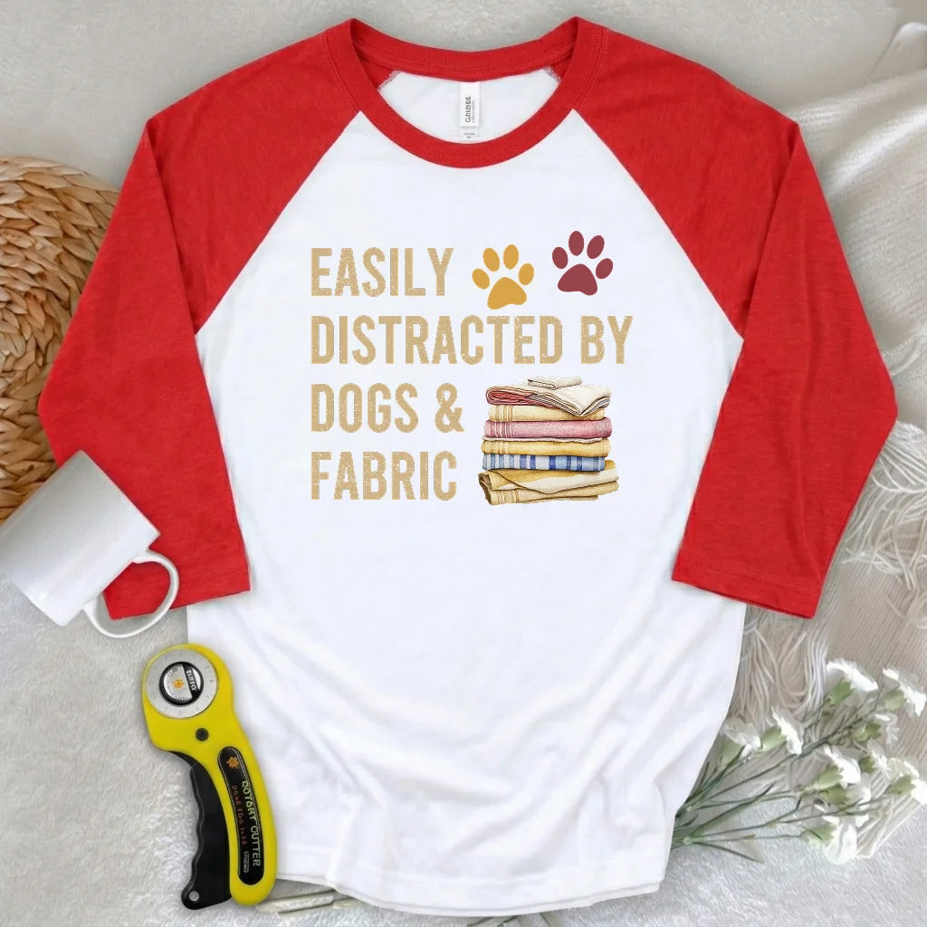 Paws & Patterns 3/4 Sleeve T-shirt