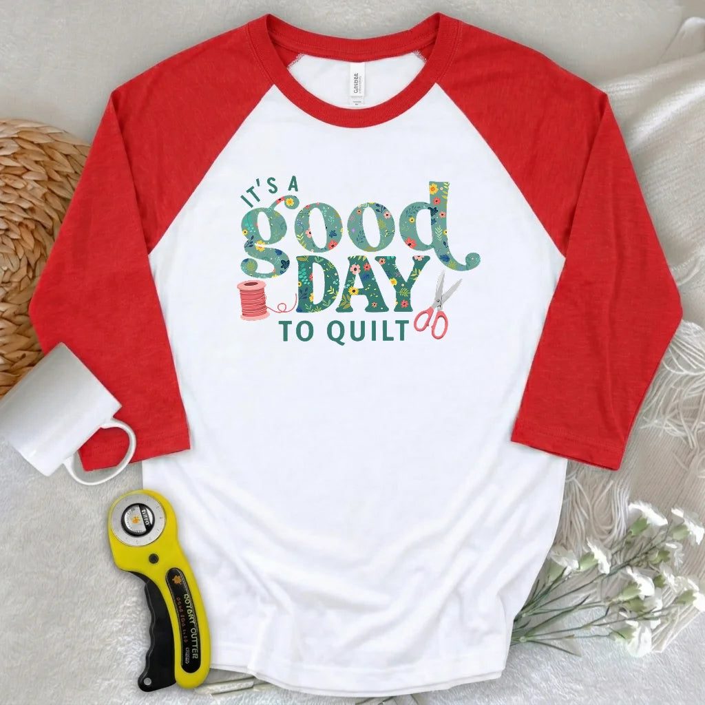 Quiltday 3/4 Sleeve T-shirt