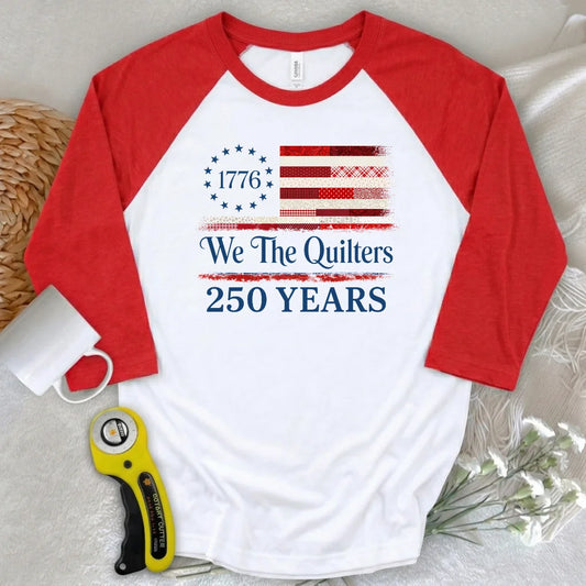 Quilters of Liberty 3/4 Sleeve T-shirt