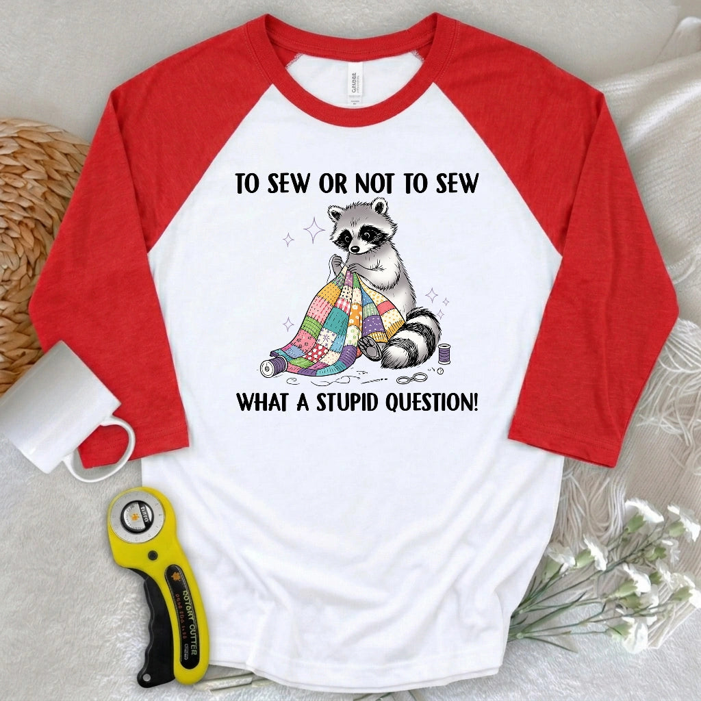 Sew and Sew 3/4 Sleeve T-shirt