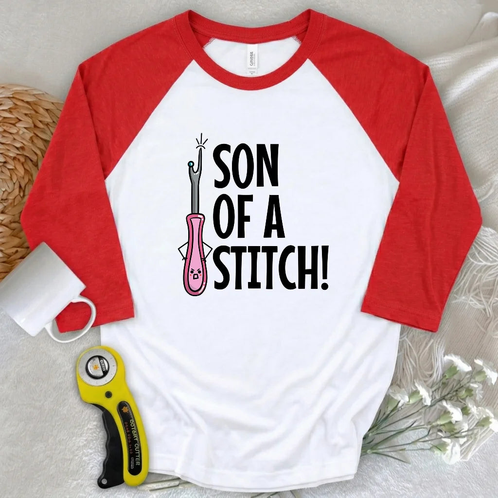 Son Of A Stitch 3/4 Sleeve T-shirt
