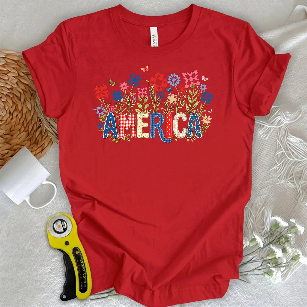 Appliqué America T-shirt