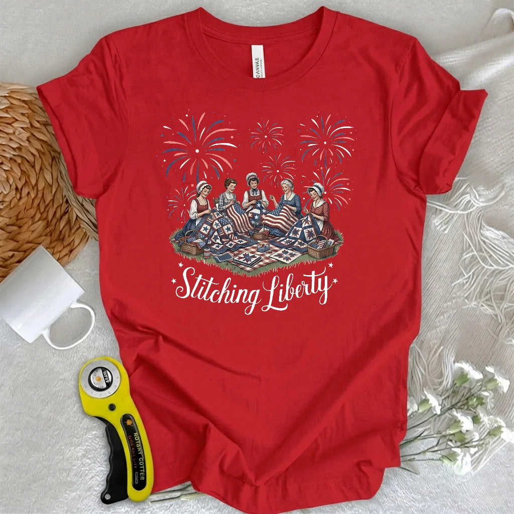 Stitching Liberty T-Shirt