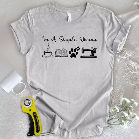 Sewing Woman T-shirt