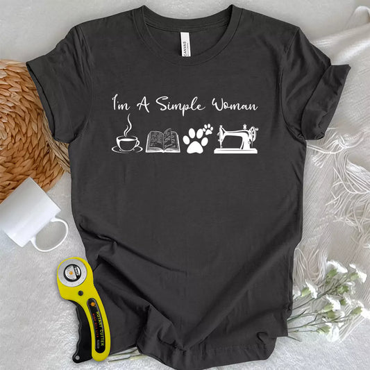 Sewing Woman T-shirt