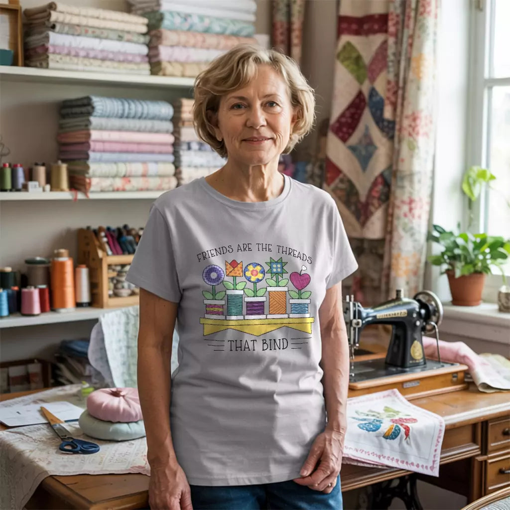 Spool Flowers T-shirt