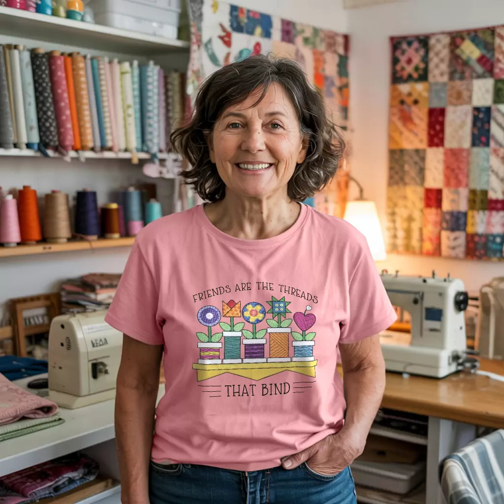 Spool Flowers T-shirt
