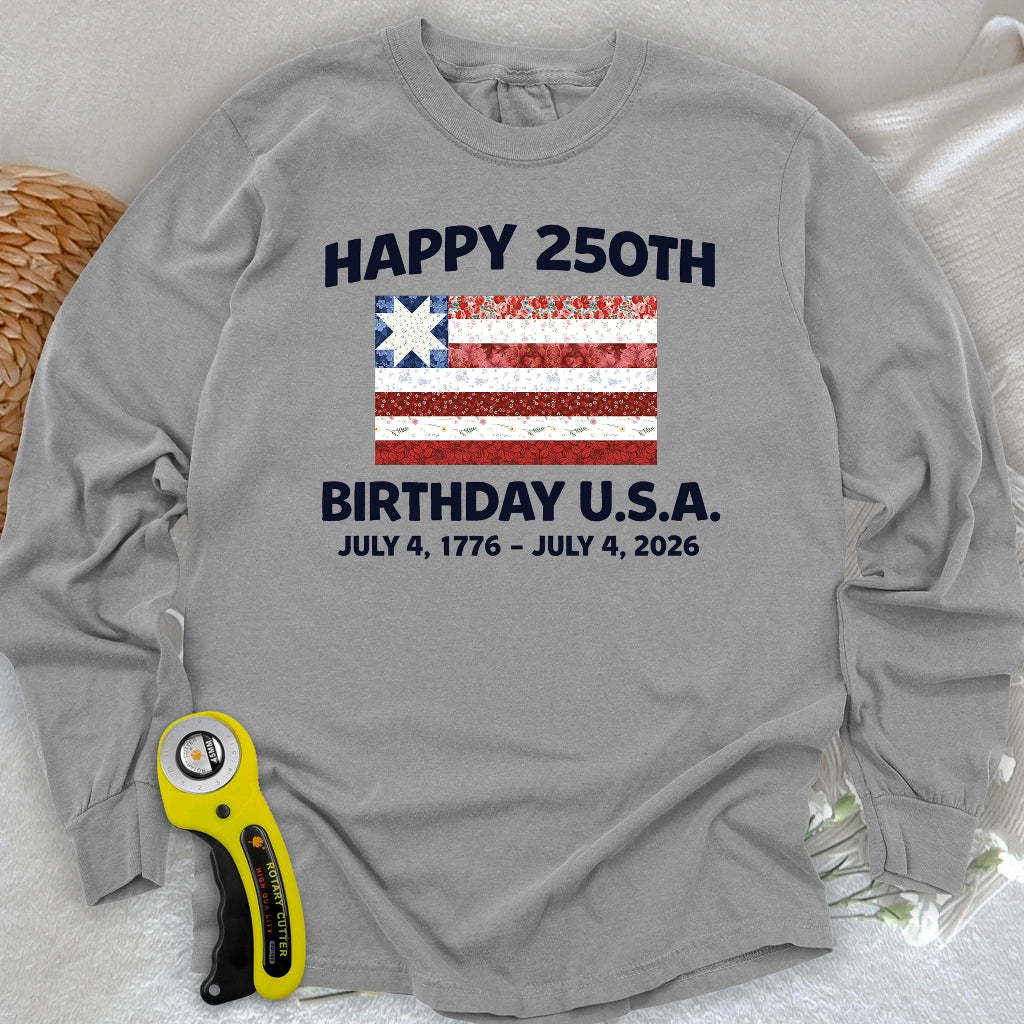 250 Jahre voller Stolz – Langarmshirt