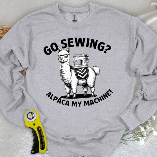 Alpaca Machine Sweatshirt