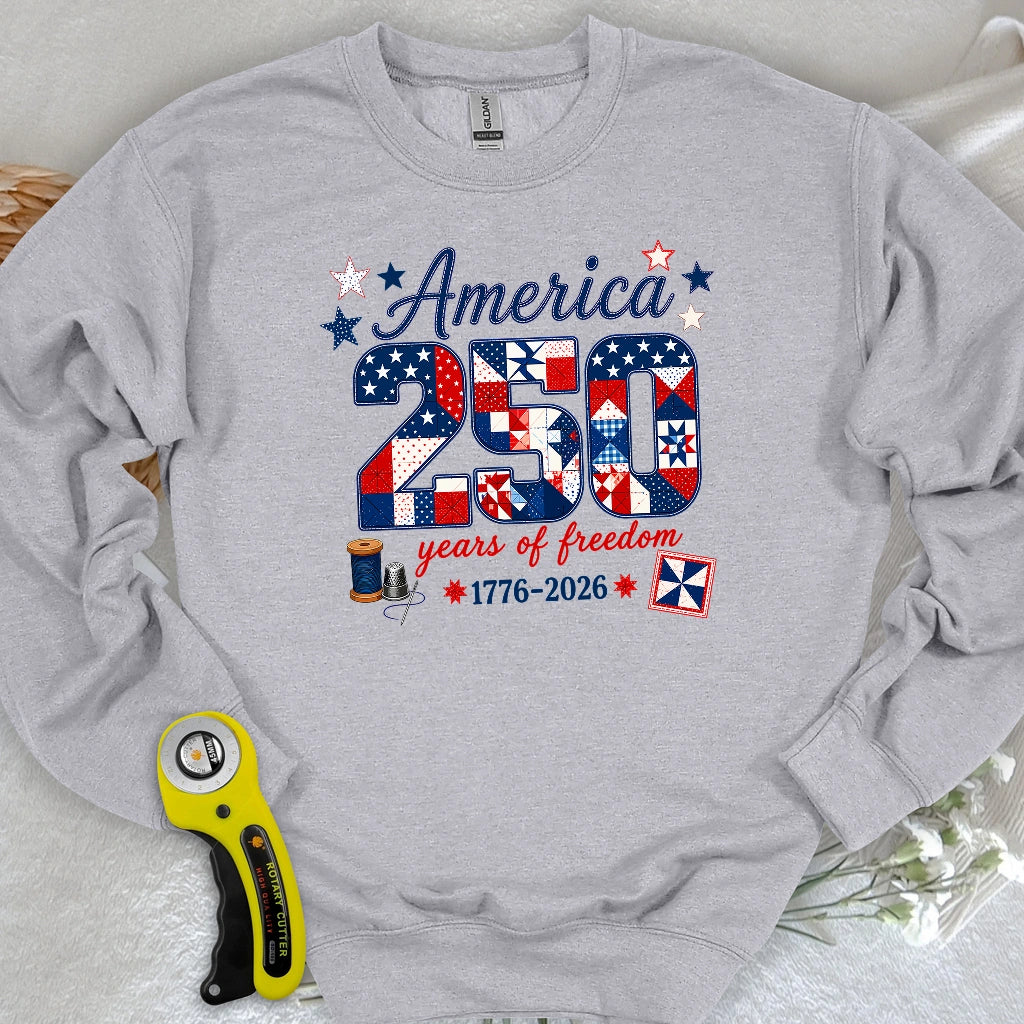 America 250: Pieced With Pride Sweatshirt