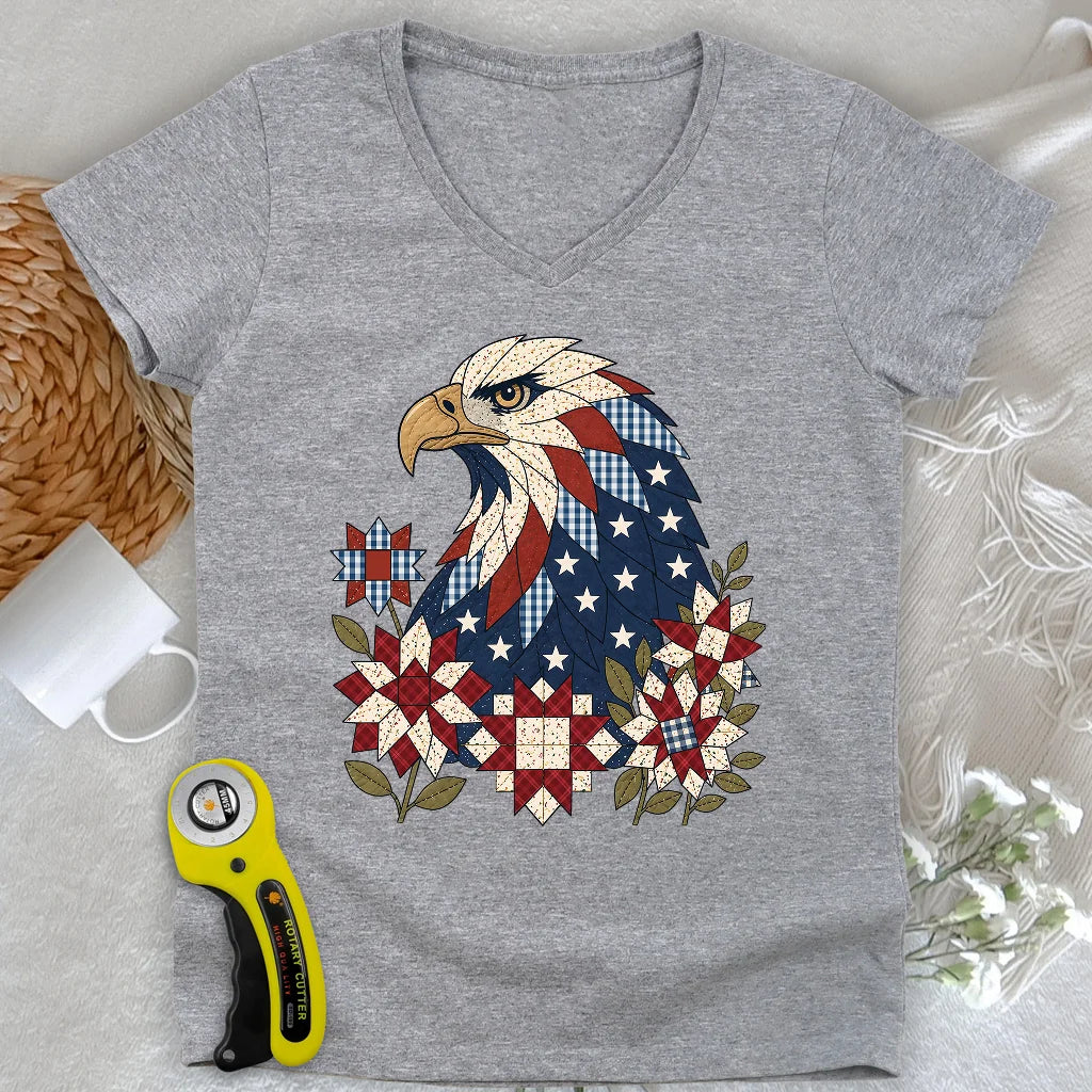 American Eagle Lady V-neck