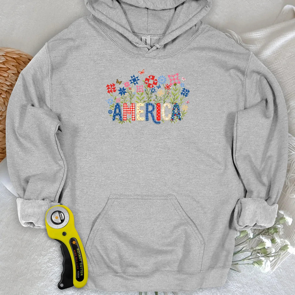 Appliqué America Hoodie
