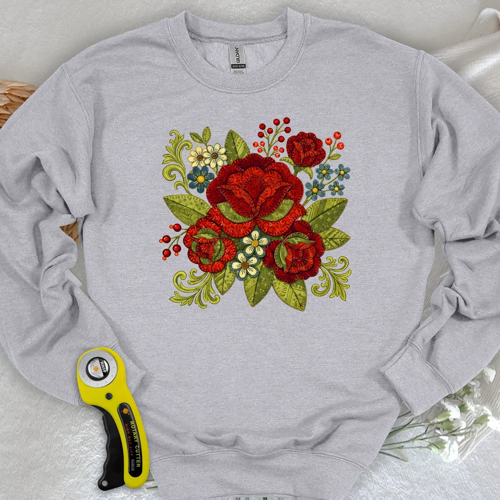 Appliqué Nerd Sweatshirt