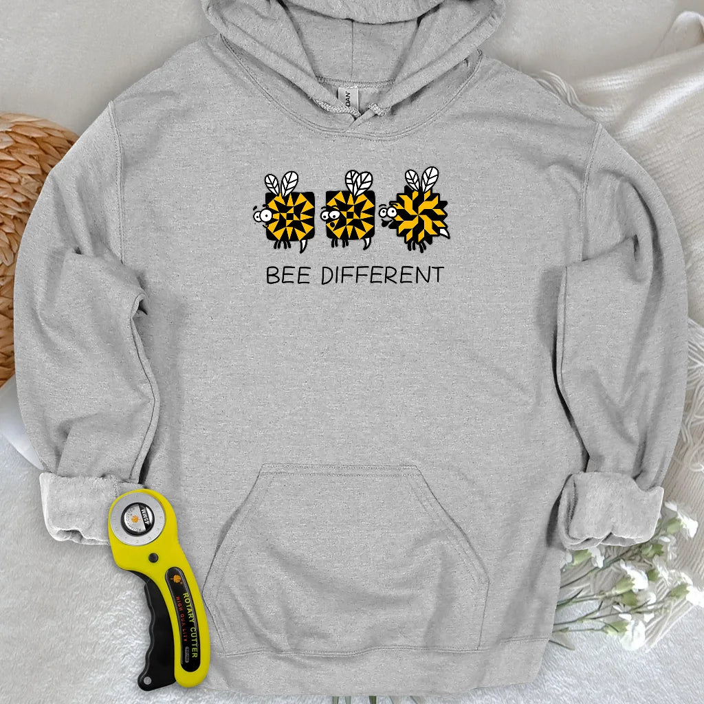 Sweat à capuche Bee Different