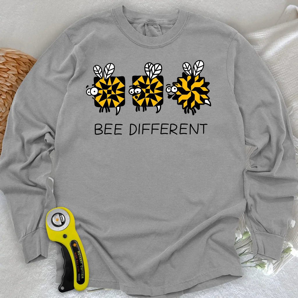 Bee Different Langarm-T-Shirt