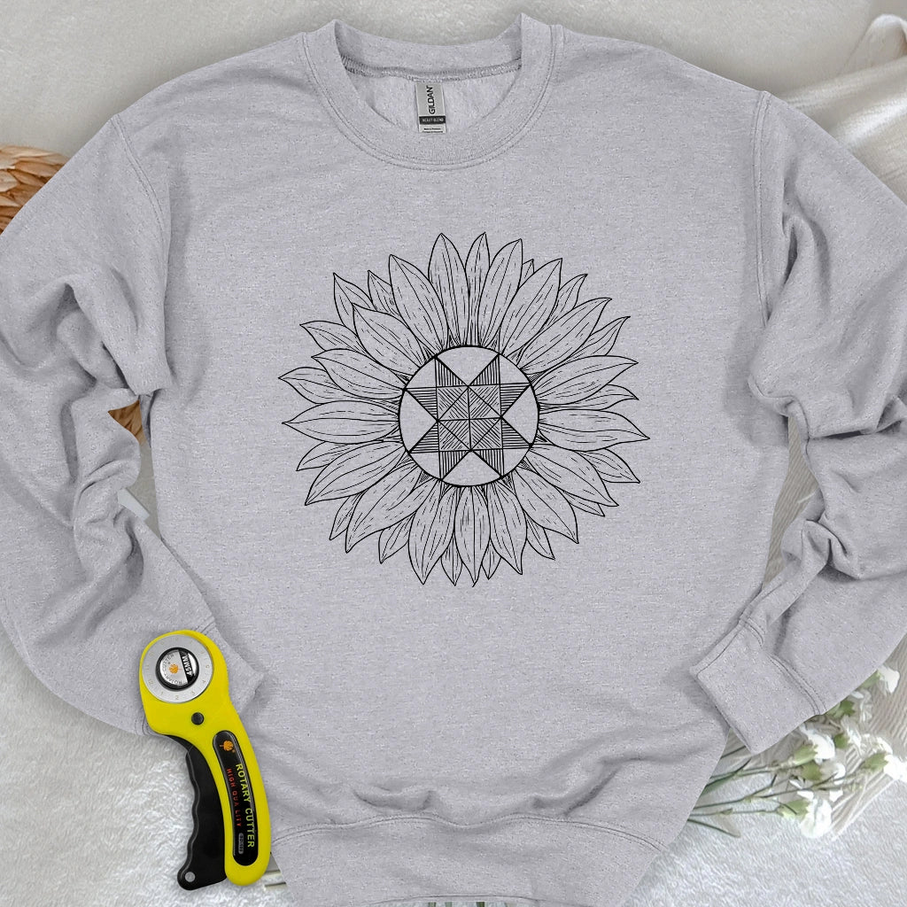 Block Sunflower Sweatshirt