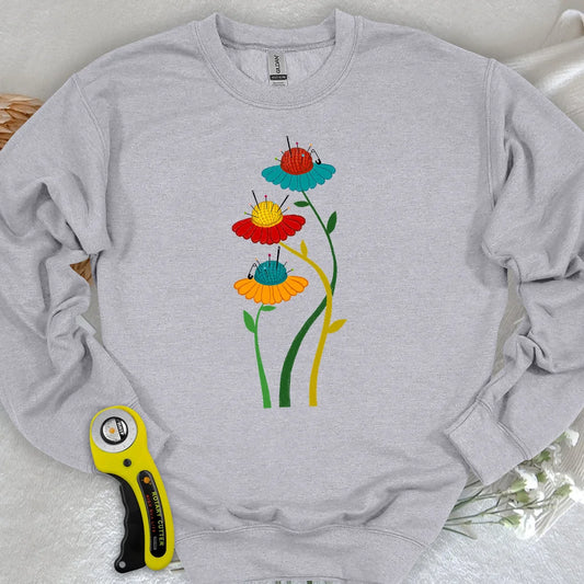 Sweatshirt "Blühende Nadelkissen"