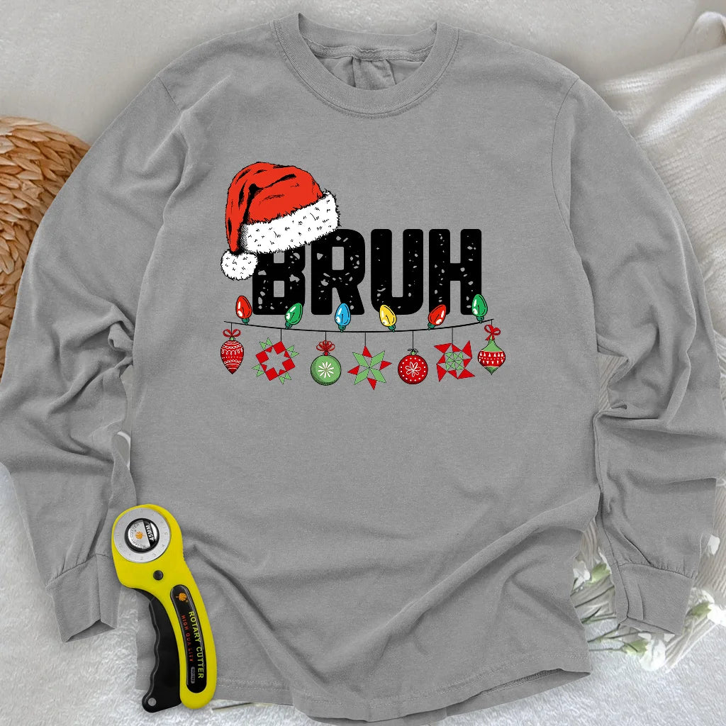 Bruh Langarmshirt