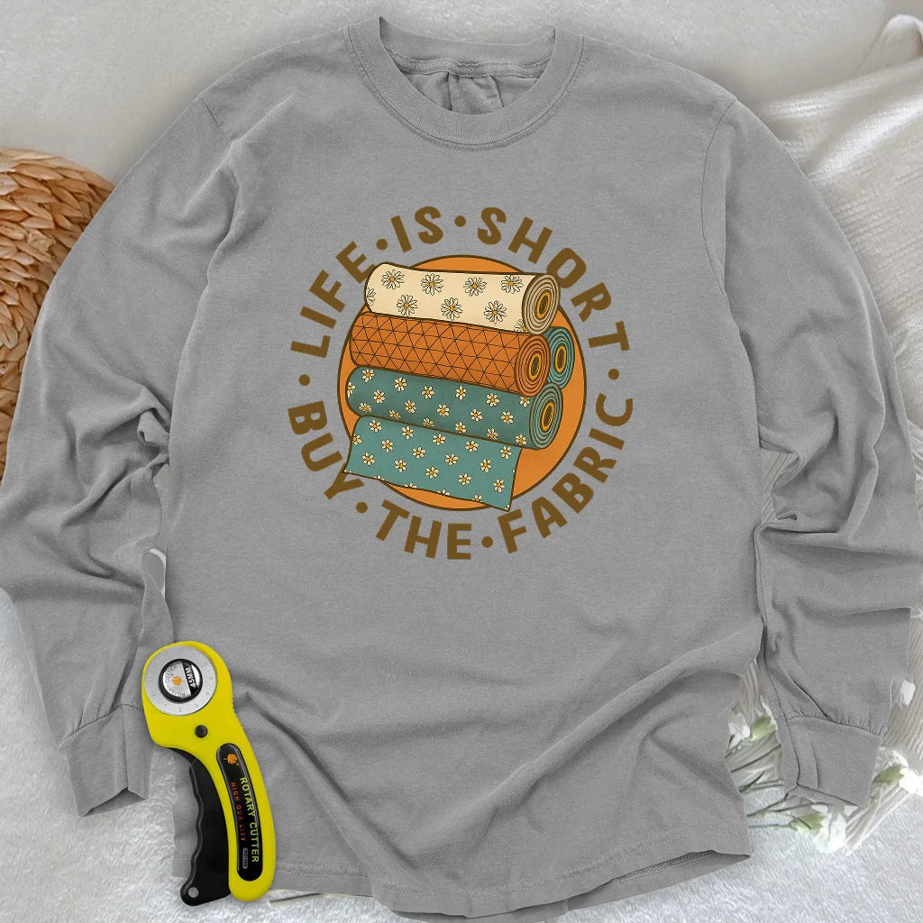 Kaufen Sie das Stoff-Langarm-T-Shirt