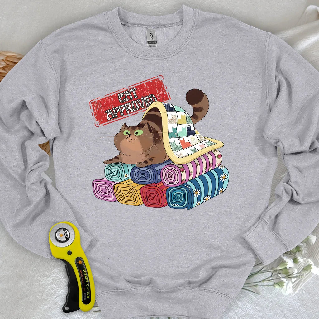 Sweat-shirt approuvé par les chats