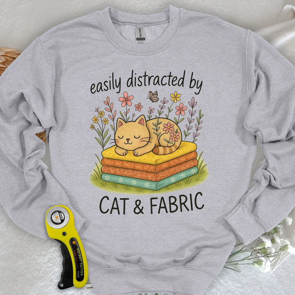 Nickerchen für Quilter Sweatshirt