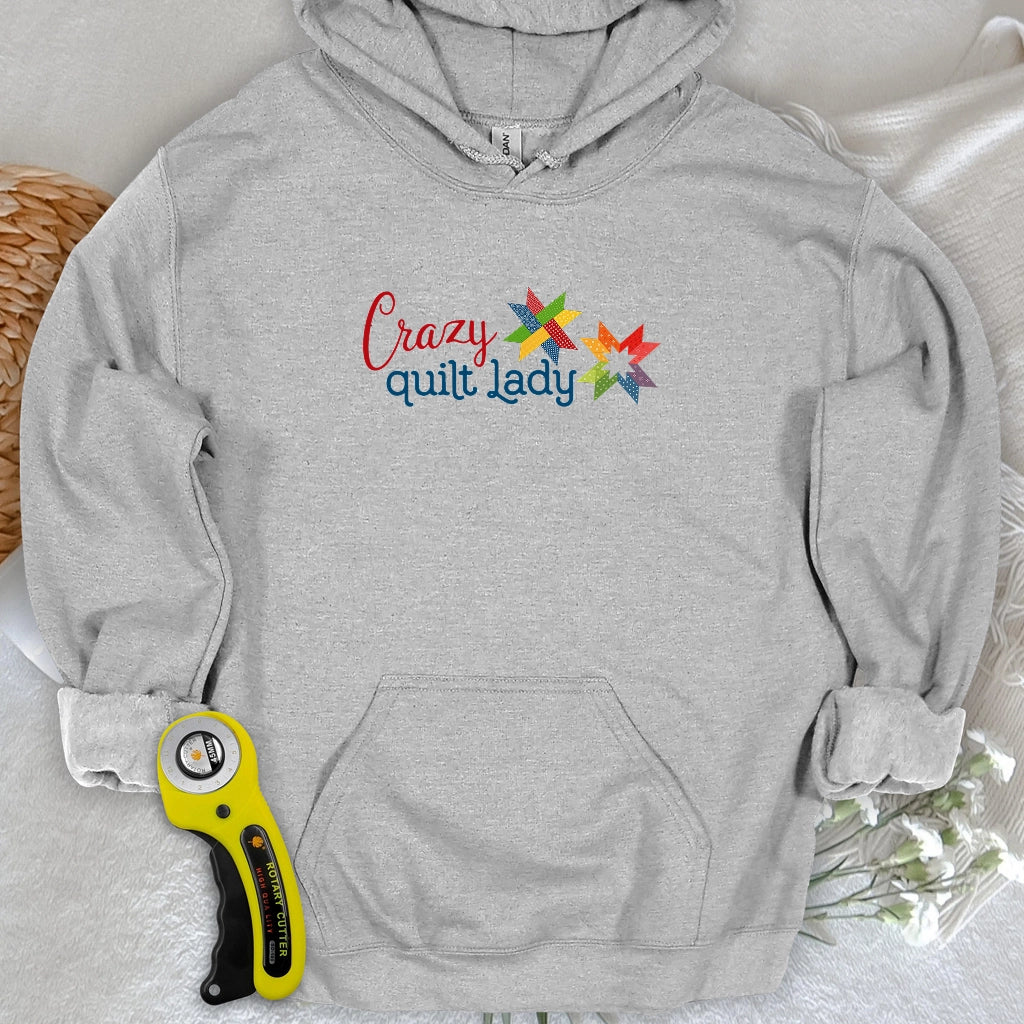 Sweat à capuche Femme fan de patchwork