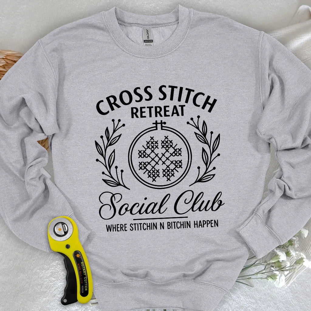 Cross Stitch Retreat Sweatshirt