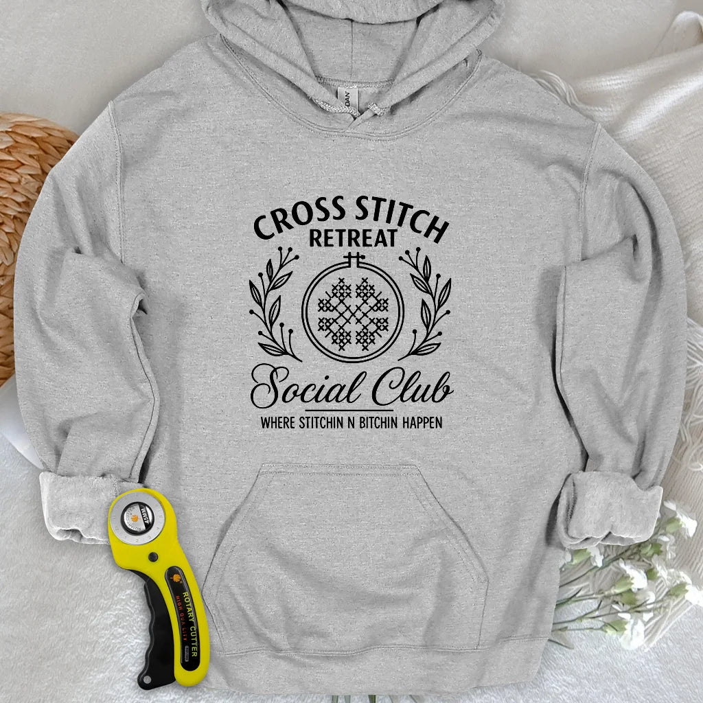 Stickerei-Retreat-Hoodie