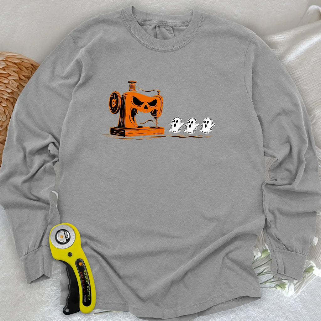 T-shirt manches longues Demon Stitch Machine
