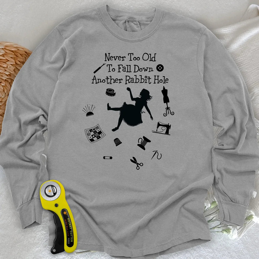 Down The Rabbit Hole Long Sleeve T-shirt