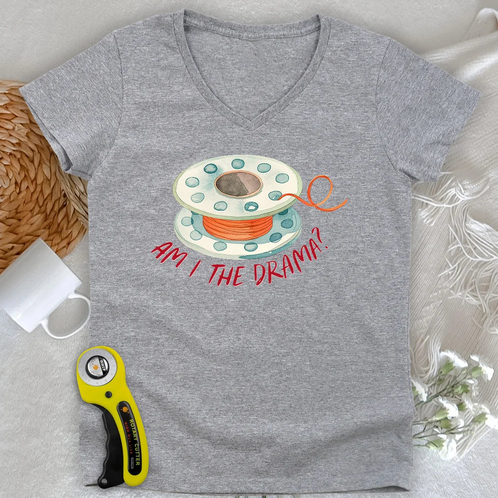 Drama bobbin Lady V-neck